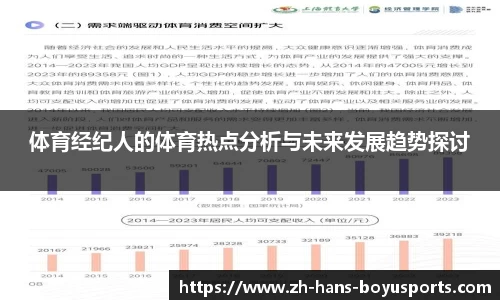 体育经纪人的体育热点分析与未来发展趋势探讨